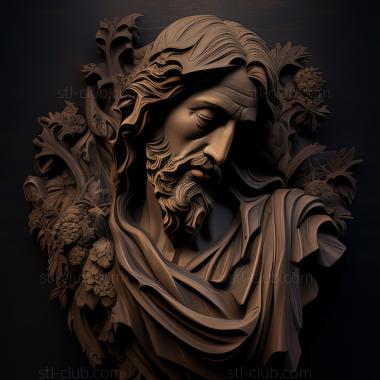 3D model st jesus (STL)